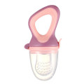 Mangeoire pour bébé en silicone avec anneau de dentition en filet sans BPA